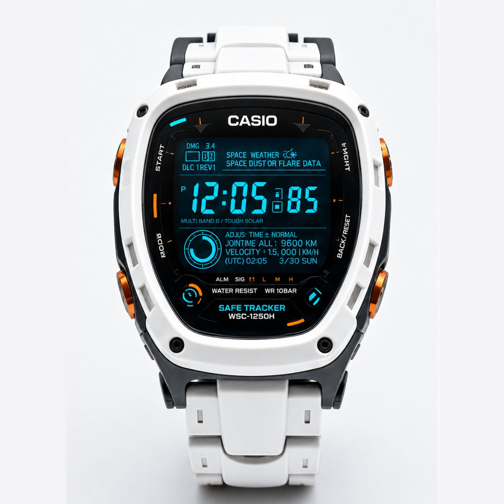 WSC-1250H-7A Safe Tracker Aerospace Edition Multi-Sensor Digital Smartwatch