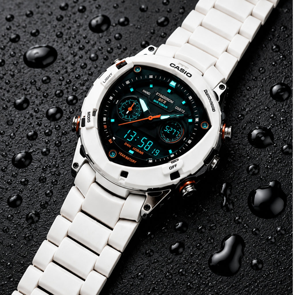 DSD-890W-7A Arctic Tactical Analog-Digital Hybrid Smartwatch