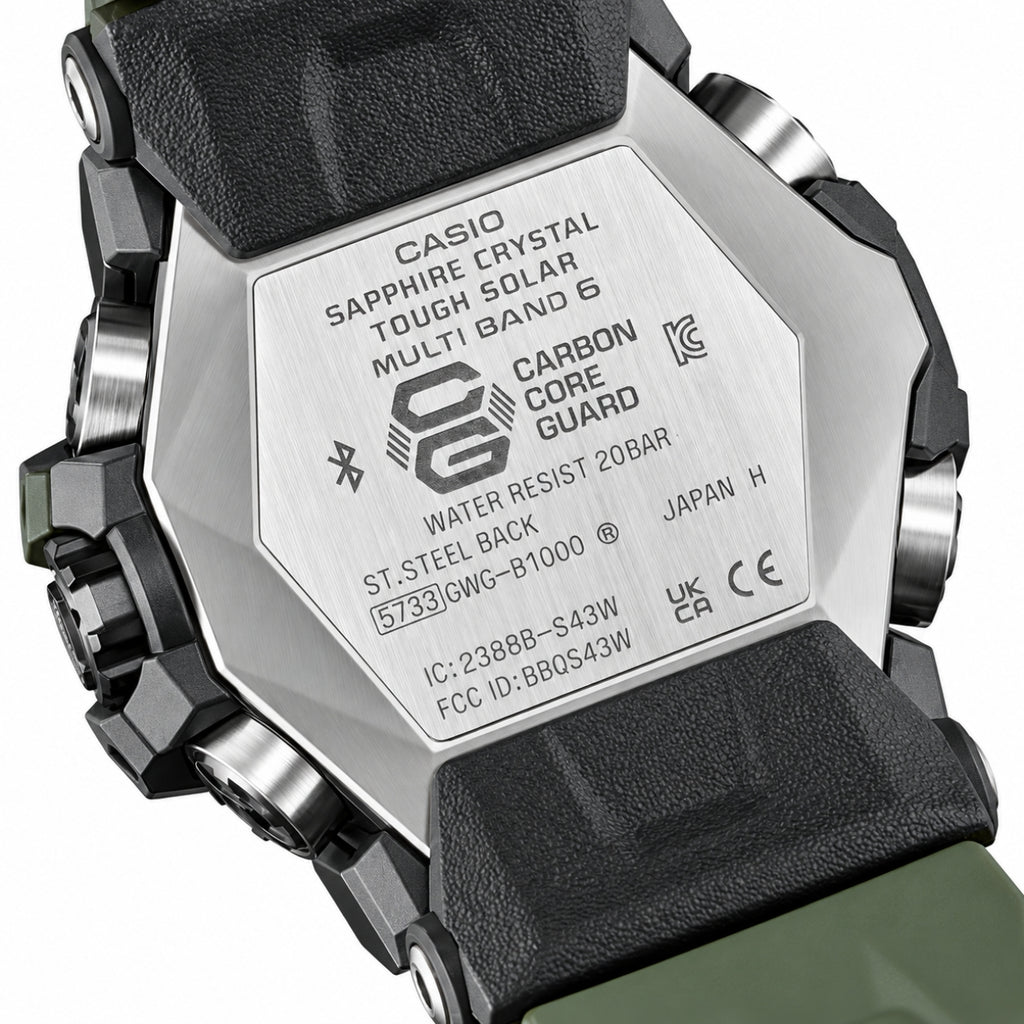 GWG-B2000G-3A Olive Drab Tactical Triple Sensor Watch