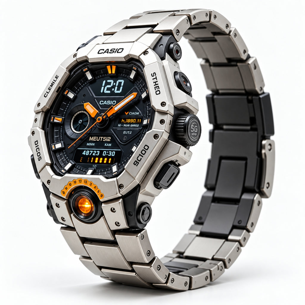 GMW-B5000TRX-8A Titanium Industrial Hybrid Watch