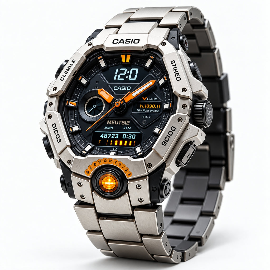 GMW-B5000TRX-8A Titanium Industrial Hybrid Watch
