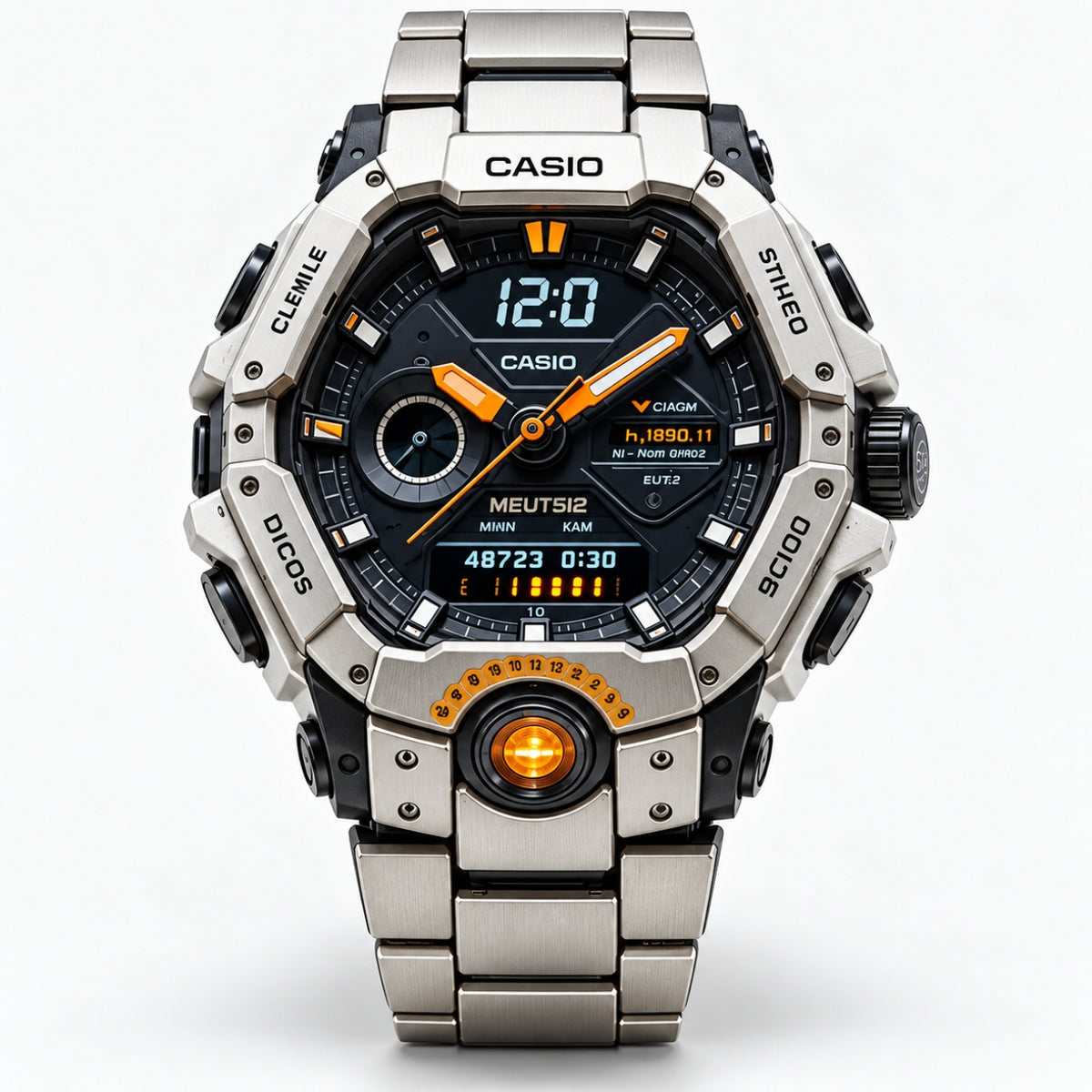 GMW-B5000TRX-8A Titanium Industrial Hybrid Watch