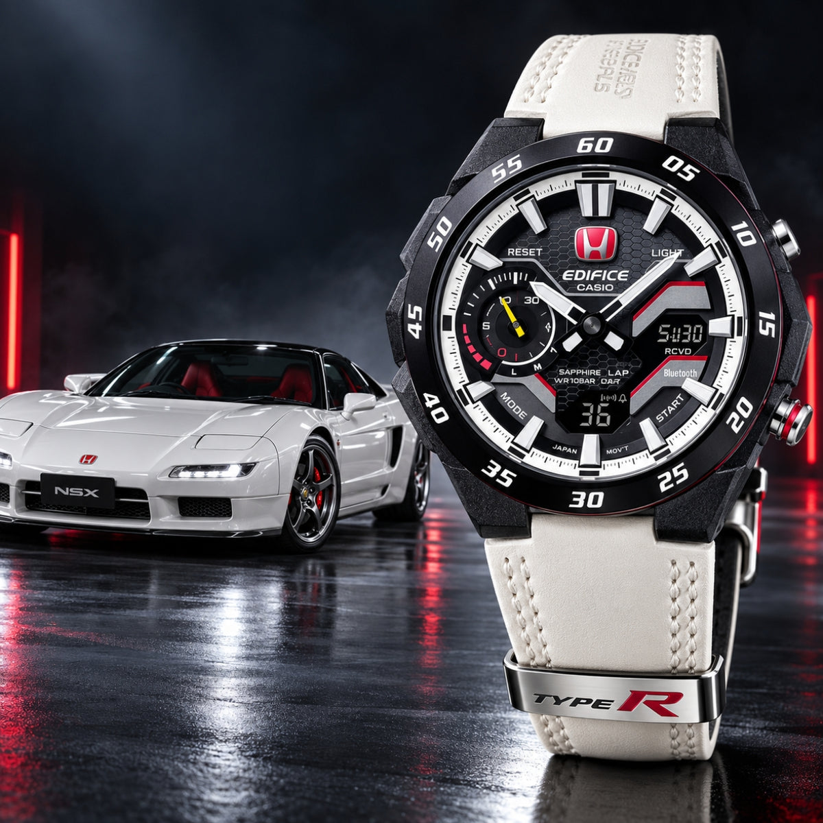 ECB-2050FL5-1A Hybrid Watch