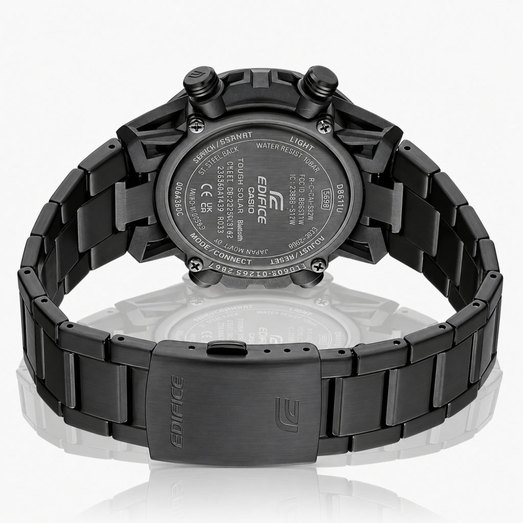 ECB-1230BD-1A Stealth Tough Solar Hybrid Watch